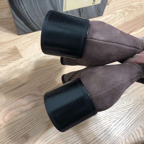 Jeffrey Campbell Jeremy Boots NIB Sz 9.5 Brown Women’s Leather Suede - Picture 8 of 11